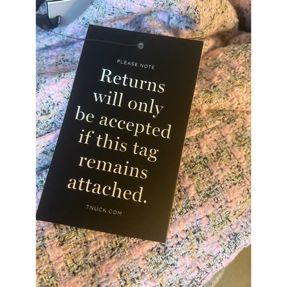 NWT Tuckernuck Pomander Place Pink Tweed Mini Dress - Small - Picture 11 of 11